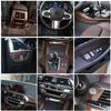ABS Grain de Bois de Pin Pour BMW X3 X4 G01 G02 2018-2026 Tableau de Bord Intérieur Console Levier de Vitesse Cache Décoratif Garniture Autocollant