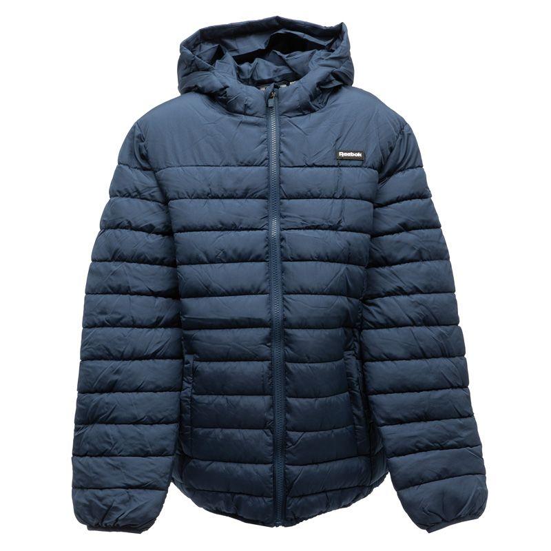 

Стеганая куртка-пуховик с капюшоном Детская REEBOK 16 ans темно-синий