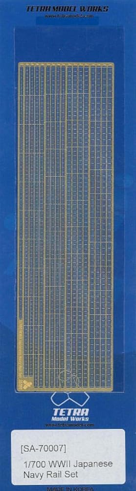 

Tetra Model Серия SA Вторая мировая война Япония Леерное ограждение Пластиковые детали для сборной модели SA7007 1/700