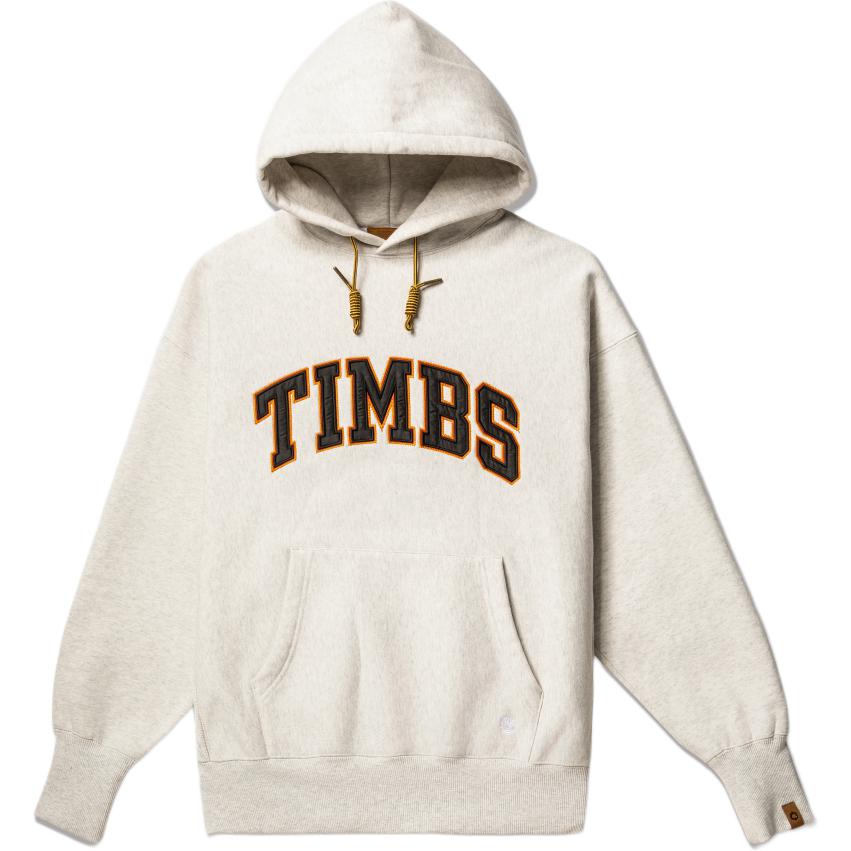 

Timberland Letter Drop Shoulder Pullover Hoodie Long Sleeve Sweatshirt Men sweatshirt Beige TB0A2NS4C811 XS