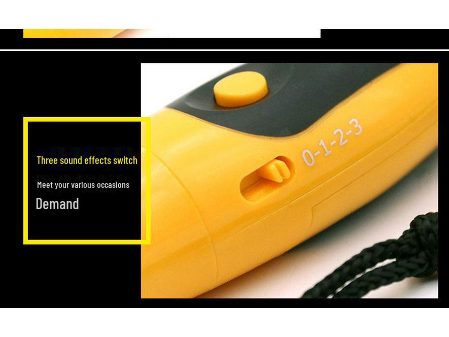 High Decibel Portable Electronic Whistle for Outdoor Survival, Sports, and Refereeing