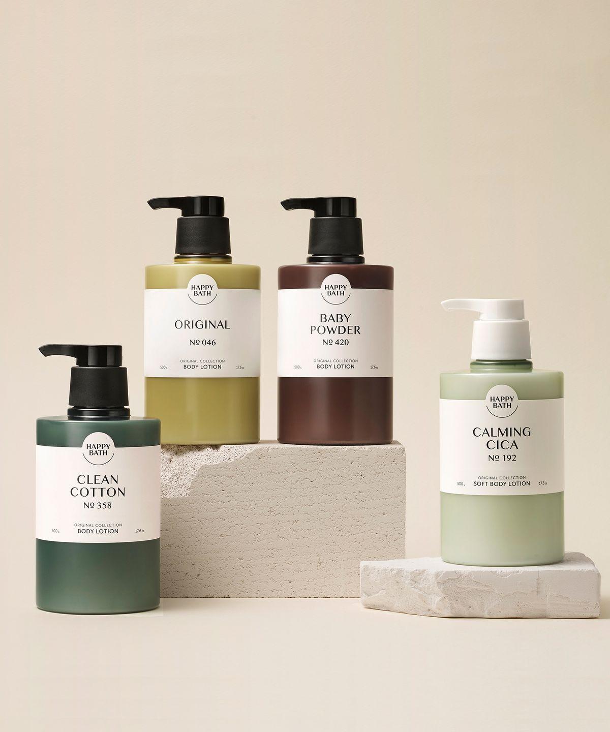 Original Collection Body Lotion 500g 3-Pack Original + Baby Powder + Clean Cotton