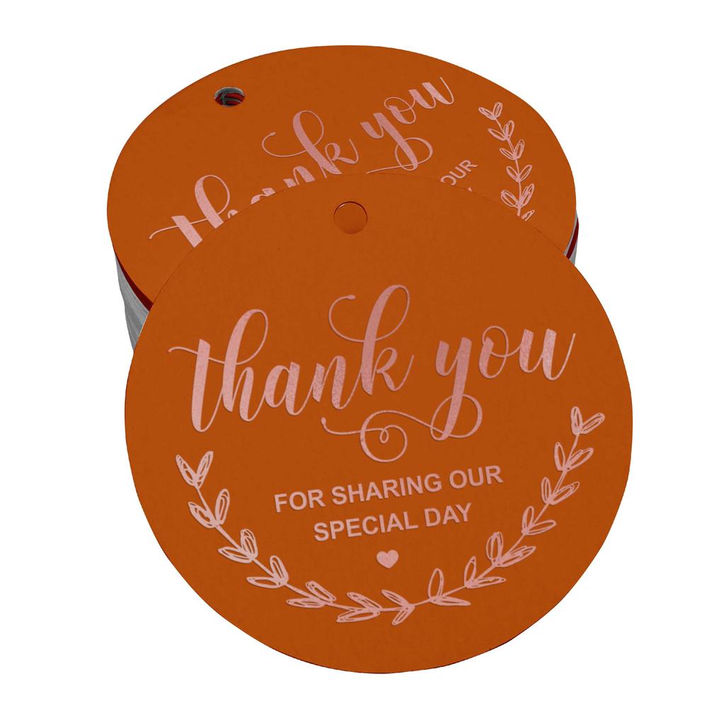 Inkdotpot Thank You For Sharing Our Special Day Bridal Shower-Baby Shower-Retirement-Wedding-Birthday Bottle Tag