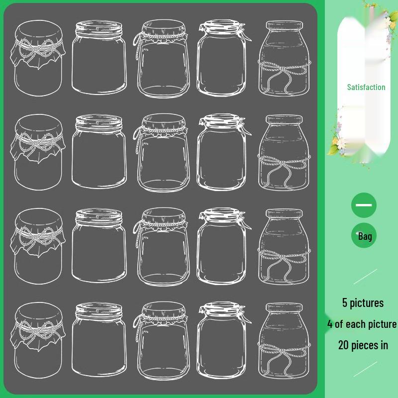 Handmade Transparent Dried Flower Bookmark Kit - Spring Collection for Students