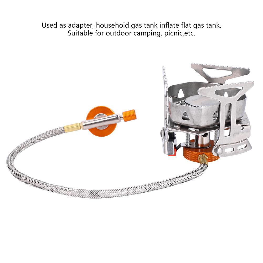 Outdoor Camping Picnic, Gas Converter Refill Gasol Adapter Camping Stove Hd Gas Adapter