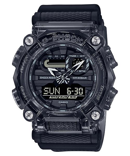

Casio Men s Resin 200M Water Resistant Analog Shock Resistant Quartz Watch GA-900SKE-8A