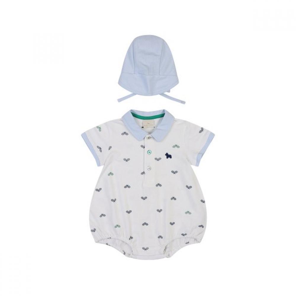 

Ettoi Summer New 26 Bodysuit Set James Pattern 07t3 27910 O/WHITE/6M