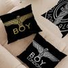 Klassische B-Boy L-London Logo Kissenbezug Kissenbezug Polsterung Sofa Wurfkissen Heimdeko Kissenbezug
