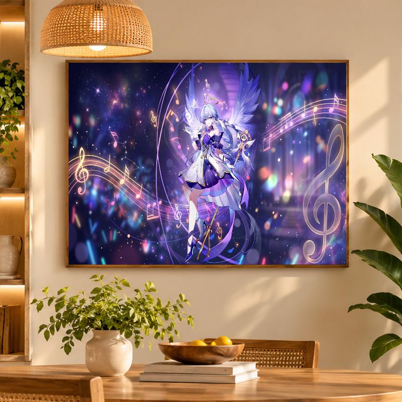 5D Diamond Painting Honkai Star Rail DIY Full Drill Diamond Art Kit Home Decoration