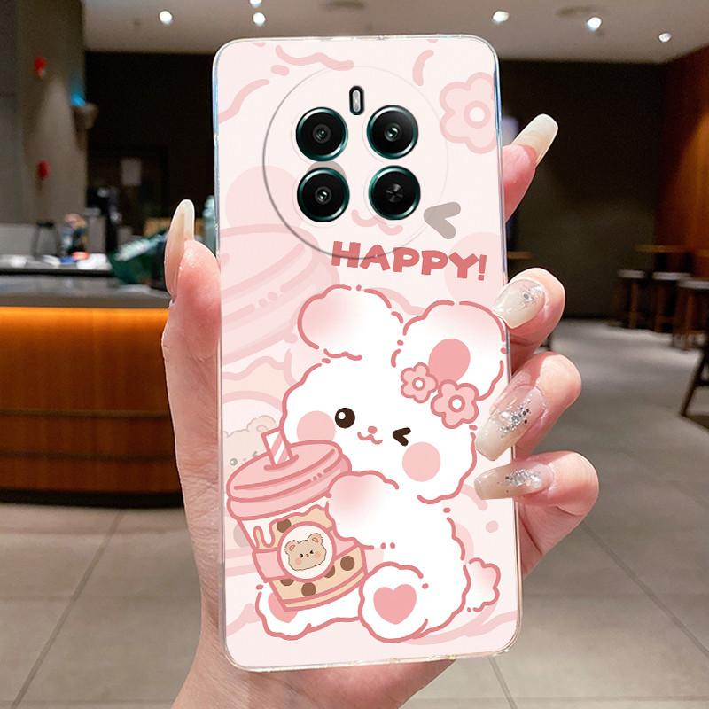 Transparent TPU Casing For Realme 12+ 12 12x 5G Case Luxury Dragon Cute Cool Boys Girls Back Cover For Realme 12 Plus Phone Case