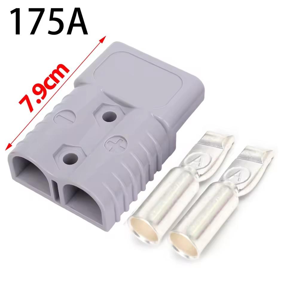 Forklift Battery Connector Plug 50A 120A 175A Quick Connect Disconnect Wire Harness Cable for Winch Trailer Trolling Motor Car