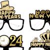 6Pcs Year Glasses Eyewear Costume Eyeglasses Funny Selfie Party Photo Props for