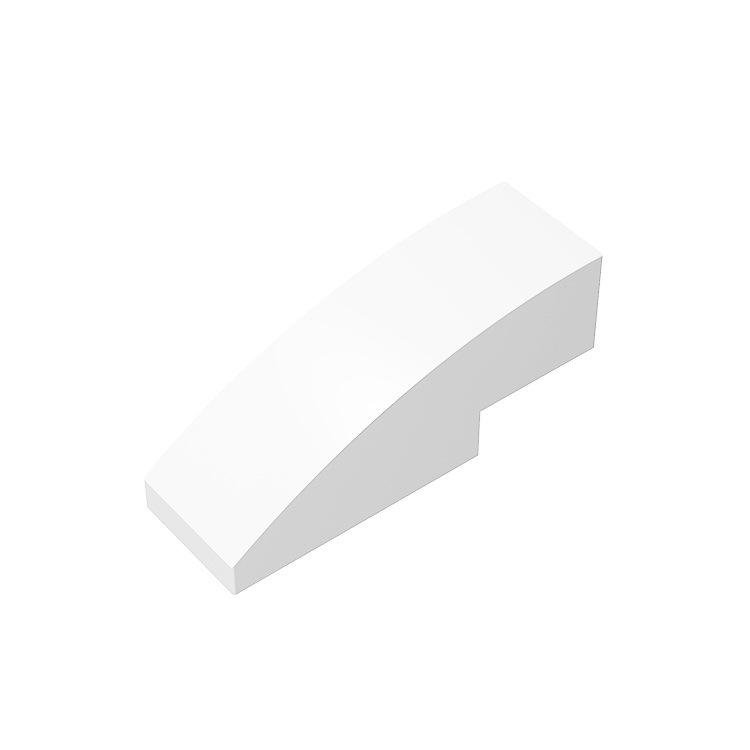 50pcs Assembles 50950 3x1 Curved Oblique Brick Building Blocks Bricks Bulk Model City Classic Toy Boys Girls Kids Gift