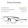 2 PCS Anti Blue Rays Reading Glasses  +4.00  black/brown