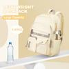 School Backpack Child Girl Book Bags Women Casual Outdoor Daypack Feminina Waterproof Backpack Multi-Pocket Travel Laptop Bag