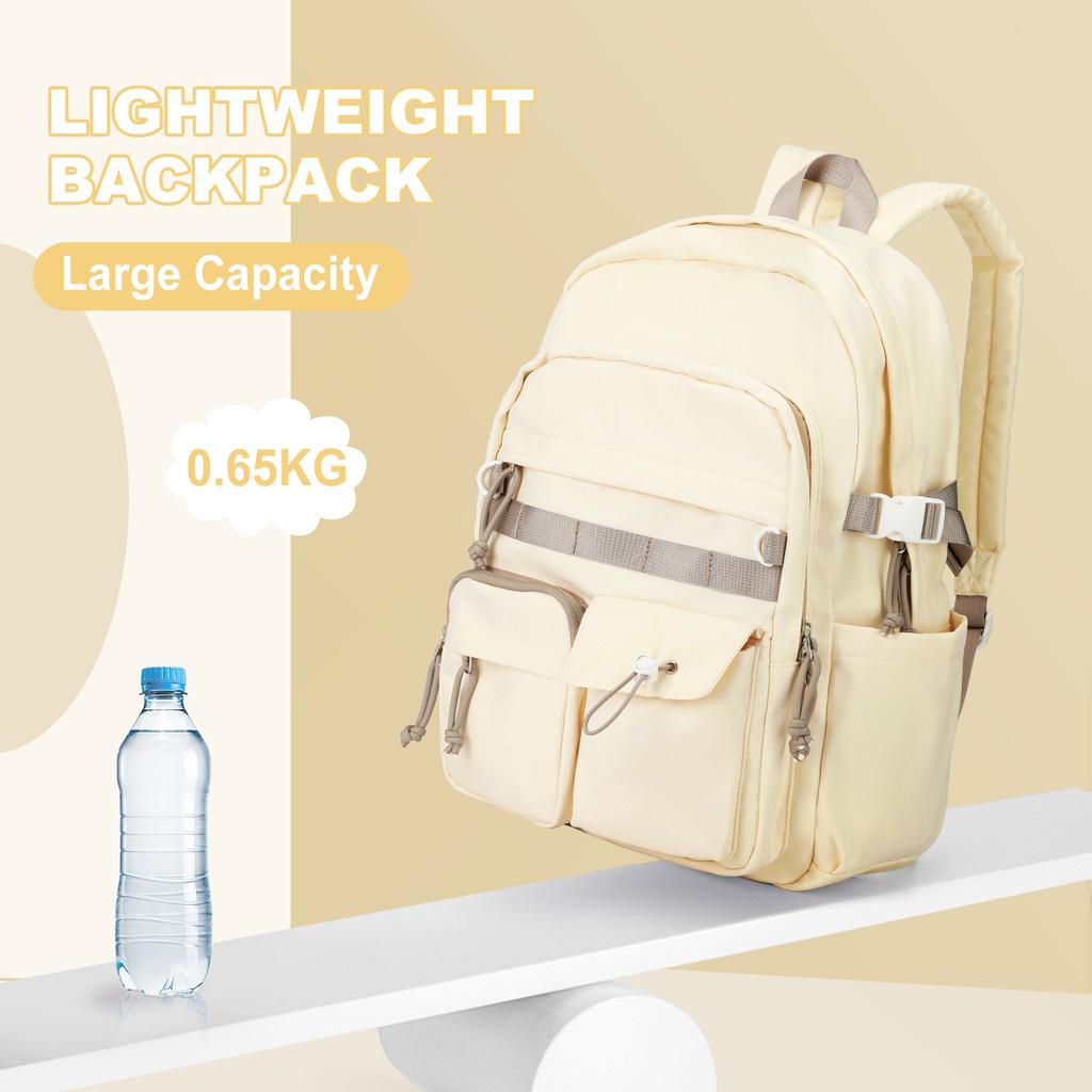 School Backpack Child Girl Book Bags Women Casual Outdoor Daypack Feminina Waterproof Backpack Multi-Pocket Travel Laptop Bag