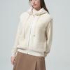Blu Dot Soft Boucle Zip Hoodie Vest Iv