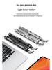 N6 Aluminum Alloy Laptop Stand - Folding, Multi-Angle, Heat Dissipation