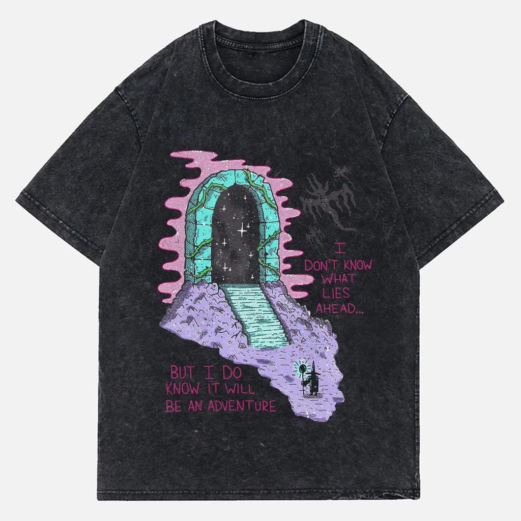 Es wird langsam seltsam Grafik T-Shirts Herren Damen T-Shirt Lässige Oberteile Streetwear T-Shirts Tee