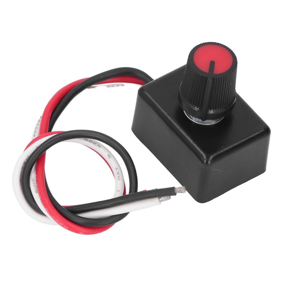 12-24V DC Dimmer Knob Controller ABS PWM Dimmer Easy Mini Controller Boat Interior
