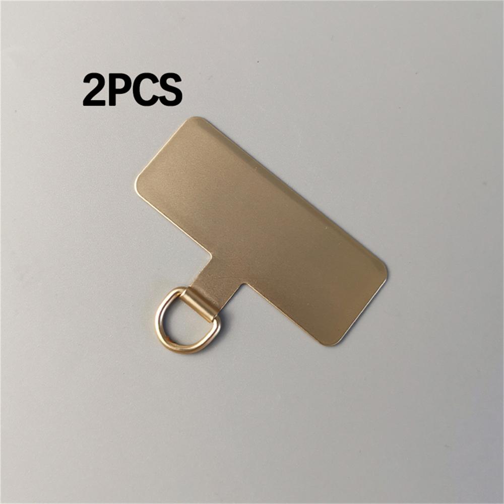 304 Stainless Steel Upgrade With Hard Anti-Scratch Film Ultra-Thin Clip Mobile Phone Lanyard Anti-Loss Piece Universal Patch