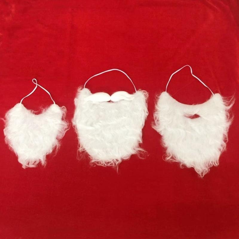 Funny Christmas Party Fake Beard Moustaches Mustache Facial Hair Fake Mustache