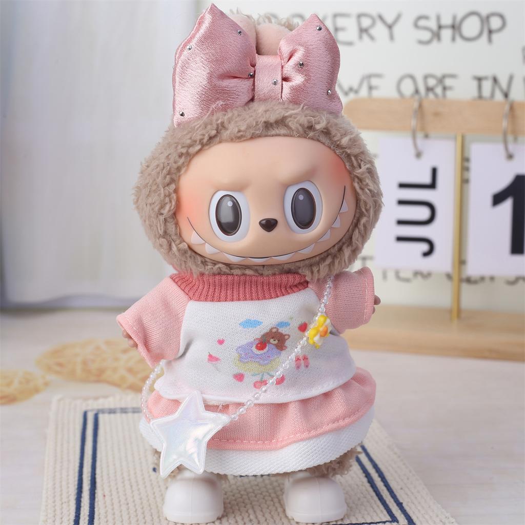Labubu Baby Clothing Is Compatible with First, Second, and Third Generation 17cm Labubu Dolls