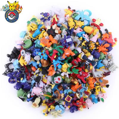 Pokemon Action Figure 2-3CM Not Repeating Mini Figures Model Toy Pikachu Anime Kids Collect Dolls Birthday Gifts