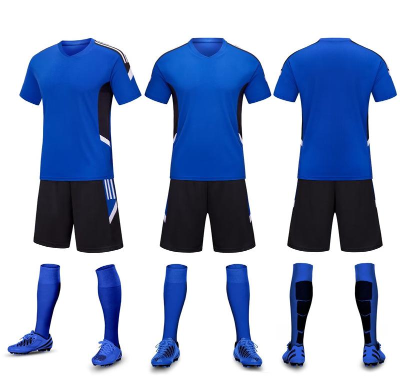 Kids Adult Soccer Uniform Sportssuit Men'S And Women'S Short Sleeve Jersey Soccer Training Team Uniform Summer