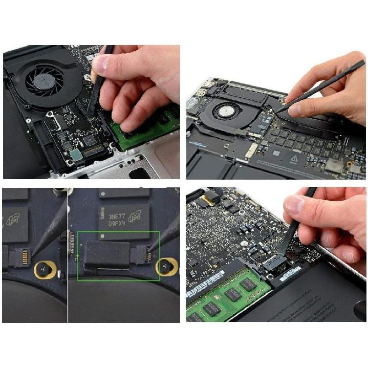 Chave de Fenda Pentalobe oGoDeal P2 P5 P6, Estrela de 5 Pontas, 0,8mm, 1,2mm e 1,5mm, Torx T5, Chave de Fenda para Apple, iPhone, Macbook Pro & Air e Retina