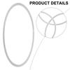 Sander Belt DWE6421 For CMEW231 Rubber 3Pcs DCW210B