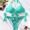 European & American Style Cross-Border Sexy Beach Split Bikini Women's Swimsuit