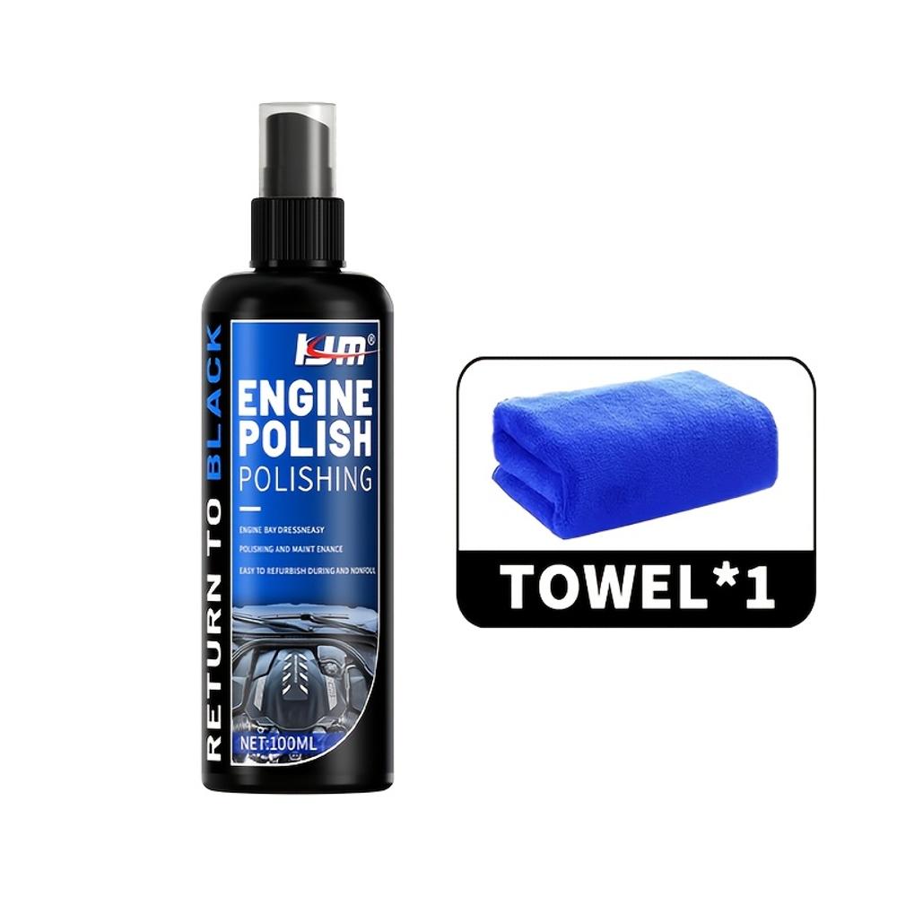 

Universal Multi-Functional Polishing Agent - Suitable for Car Engine Interior Tires and More, Easy to Use with Significant Resul