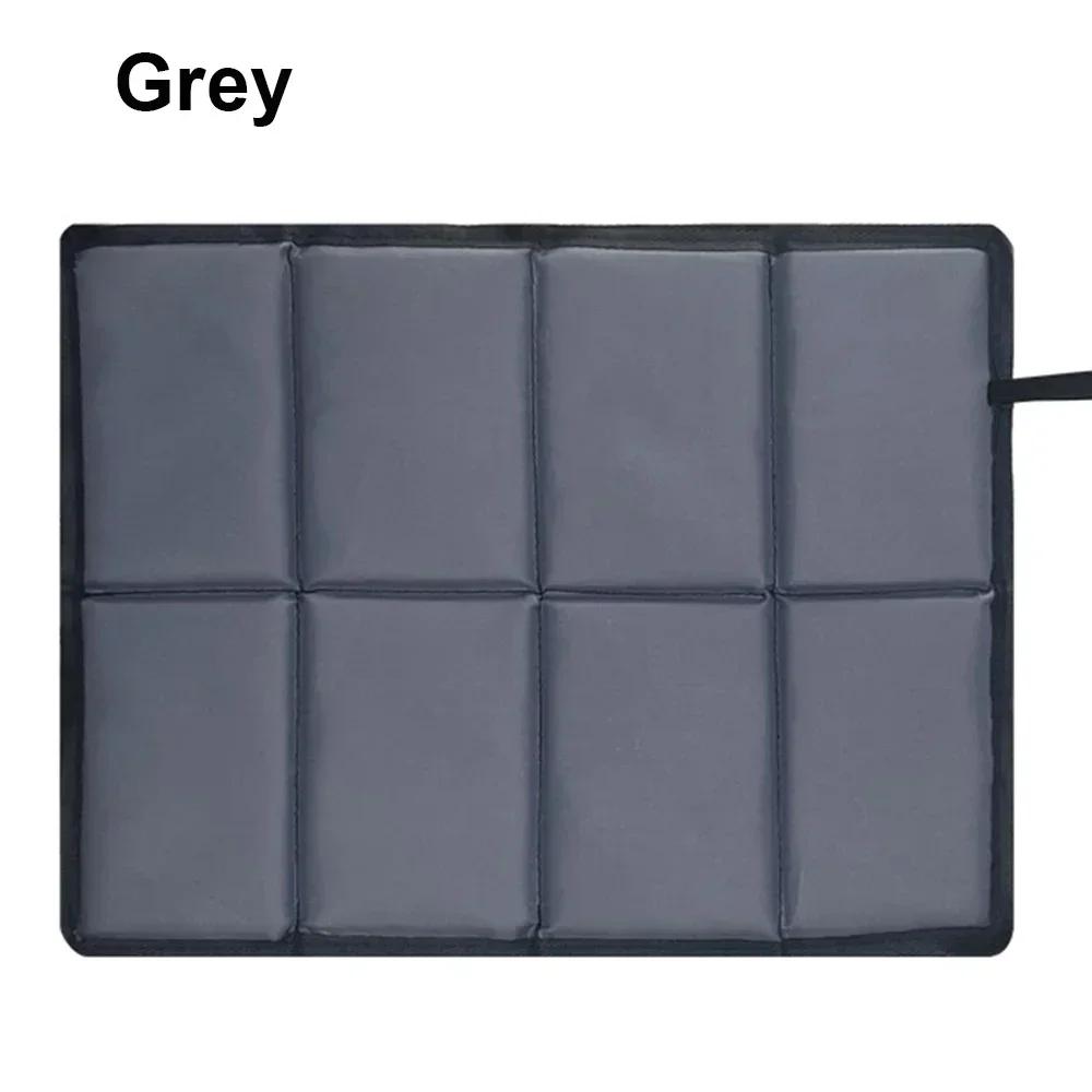 

Waterproof Oxford Cloth Sitting Pad - Portable Folding Mat for Hiking/Beach/Picnic, Lightweight Seat Pad with Anti-Dirty Design сірий колір