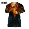 Moda Uomo Cool Kurosaki Ichigo Girocollo Casual Unisex Cosplay Maglietta Cool Anime Giapponese BLEACH Stampa 3D Maglietta Top