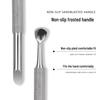 Russian Style Slanted Head Nail Art Tool: Double-Headed Steel Pusher & Gel Remover Stick.