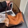 Popular Leopard Print Large-capacity Underarm Bag, New Autumn Oblique Span Bag, Niche Commuter Shoulder Bag.