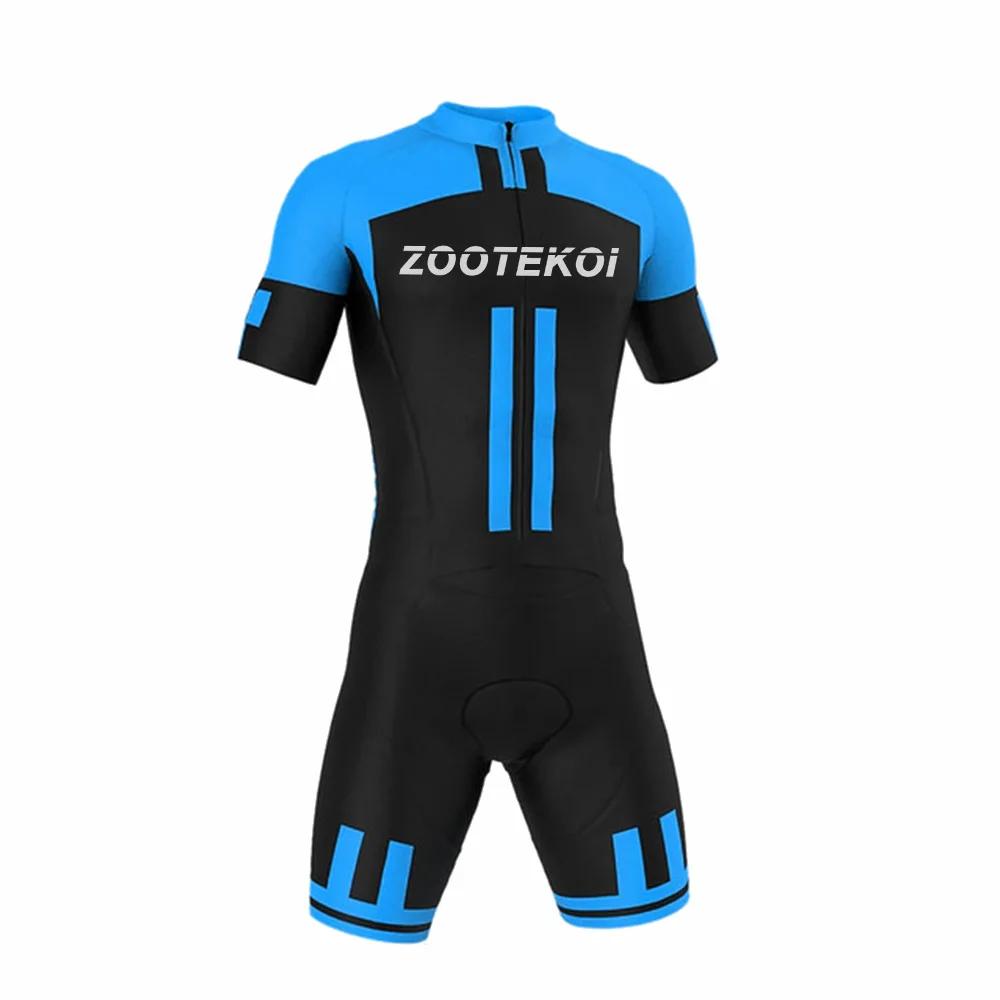 Vīriešu Triatlona Speedsuit Trisuit Īss Piedurkņu