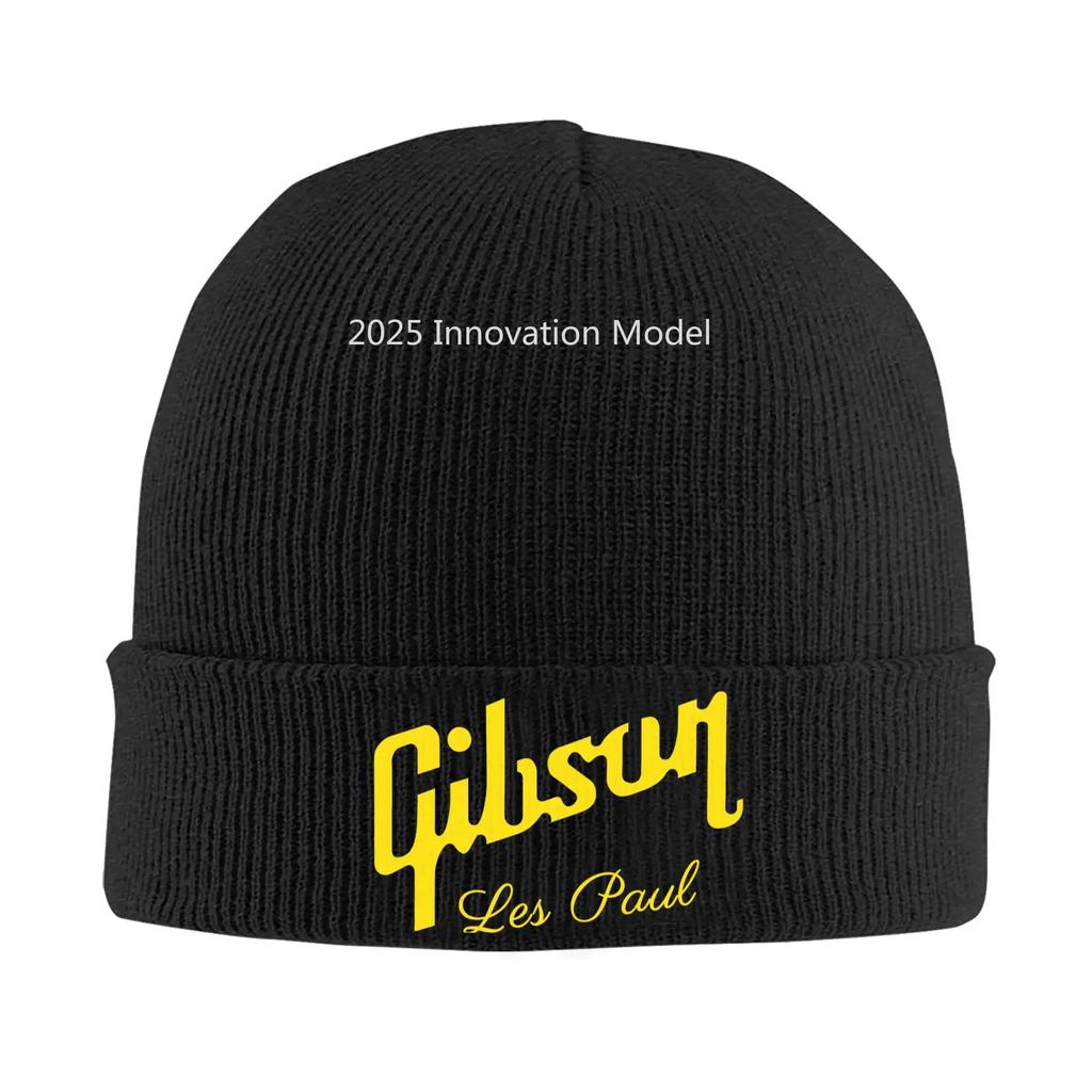 Gitara Gibsones Klobúky Jesen Zima Čiapky Beanie Teplá Čiapka Dámska Pánska Akrylová Čiapka