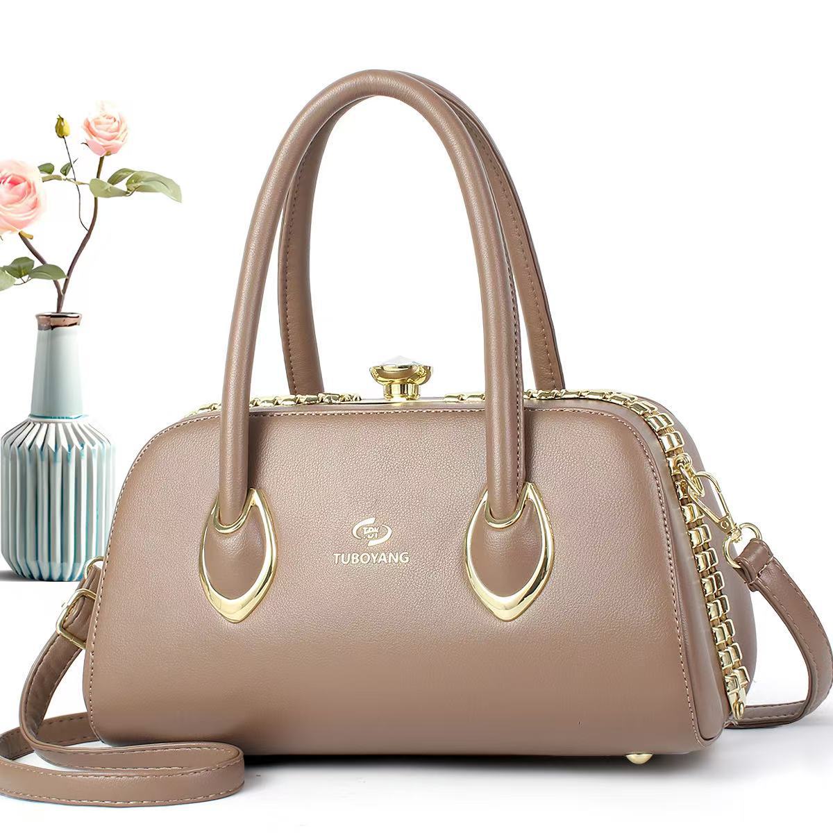 

Корейська версія нового модного тренду дикого висококласного відчуття плечової сумки кросбоді - Жіноча м яка міцна великої місткості сумка для щоденних поїздок