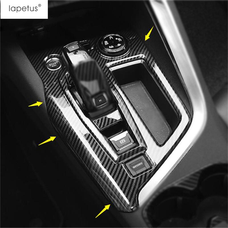 Rám dekorativního krytu panelu řadicí páky středové konzoly s úložným boxem Pasuje na Peugeot 3008 5008 GT 2017 - Příslušenství Interiér