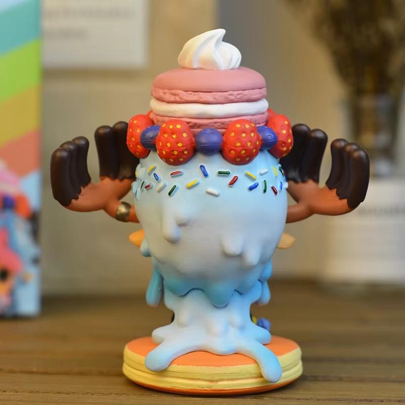 Kawaii One Piece Anime Model Candy Cake Chopper Loveliness Action Figure 15th Anniversary Collection Toys Model Birthday Gift