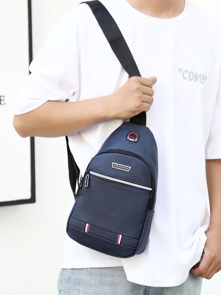 Borsa a tracolla monospalla coreana per sport all'aperto e moda di strada