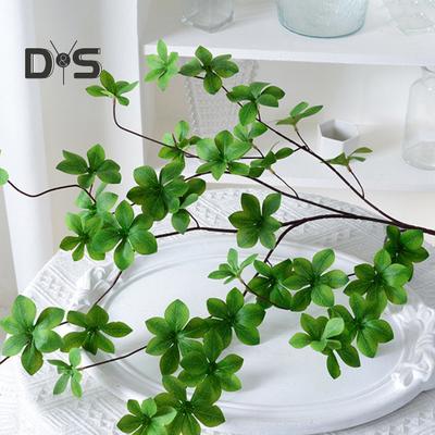Branches de verdure artificielle, tiges de verdure artificielle, fausses feuilles, feuillage artificiel, brindilles, plantes pour la maison, le bureau, la décoration de mariage, le remplissage de vase
