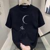 Men'S Short Sleeve T-Shirt Men'S Trend Casual Korean Version Cotton Crew Neck Printed Short Sleeve T-Shirt