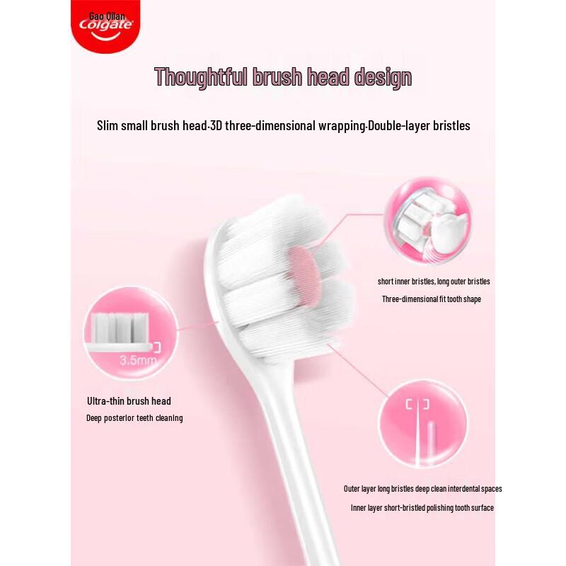 Colgate Super Dense Fluffy Silk Charcoal Toothbrush - Double Pack