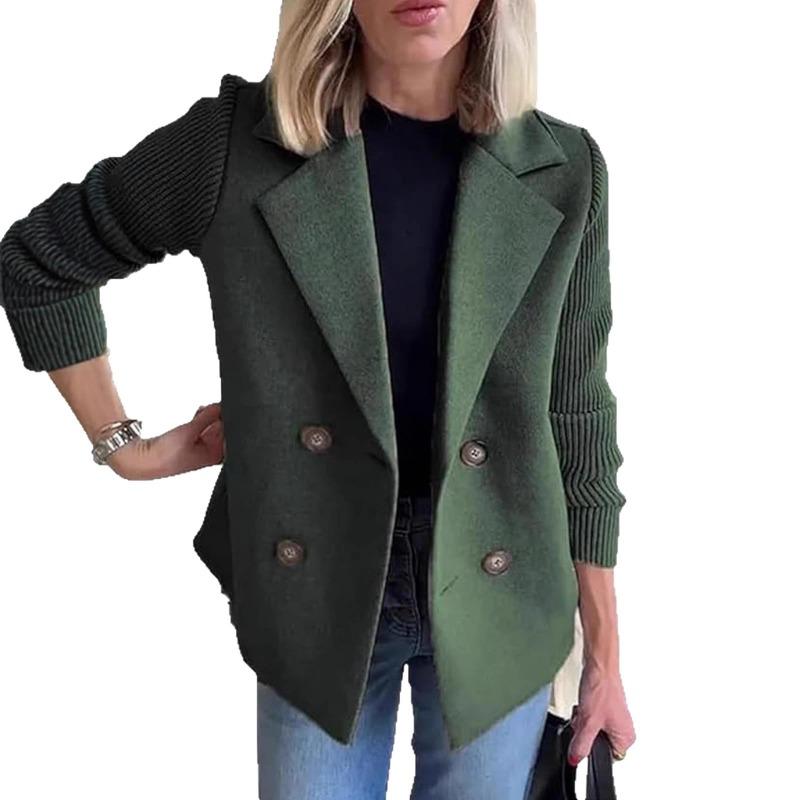 Spring and Autumn Women's Fashion Elegant Jackets Solid Color Casual Loose Jackets Winter Retro Jackets Autumn Tops