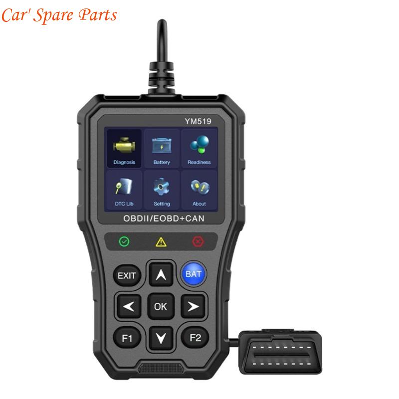 Y4UA OBD2 Scanner Automotive Diagnostic Scan Tool for Car 2.8inch Screen Battery Tester Code Reader Clear Engine Fault Code