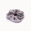 Korean Puff Hair Loop Crystal Satin Hair Scrunchie Fashion Ruffle Headband  for Meatball Head