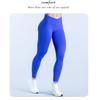 European and American Colorful Seamless Hip-lifting Yoga Leggings for Fitness